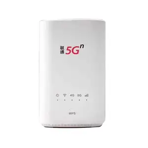 Unlocked China Unicom 5G CPE VN007 2.3Gbps nirkabel CPE 5G NSA/SA NR n1/n3/n8/n20/n21/n77/n78/n79 4G LTE Band1/3/8 dengan SIM kartu
