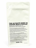 Sachet de café métallique imprimé sur mesure de qualité supérieure, scellé sur 8 côtés, en aluminium, avec valve et fermeture éclair pour l'emballage de grains de café de spécialité
