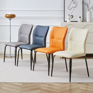 Silla de comedor ligera de lujo, taburete avanzado para casa, respaldo de restaurante, silla de negociación blanca Simple, silla de comedor Foshan - Product Image 5