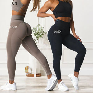 Shorts Deportivos de Cintura Alta, Compresivos, Elásticos, para Gimnasio, Yoga, Sin Costuras, Ecológicos, Personalizados al por Mayor - Product Image 3