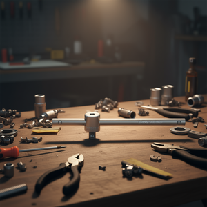 Clé à douille à levier en T coulissant Fervi en acier au chrome-vanadium - Product Image 3