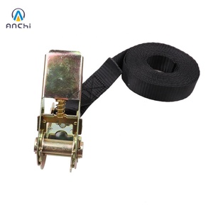 25mm 4m Car &amp; Motorcycle Ratchet Tie Down <strong>Straps</strong> 1500lbs High Tenacity Polyester Yarn PES - Product Image 3