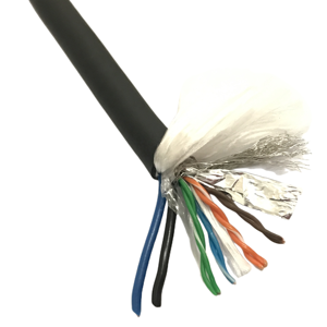 Cavo di Rete di Alta Qualità STP-CAT5E/6 Resistente alla Nebbia Salina e alle Basse Temperature, Coppia Intrecciata 4*2*24AWG, Cavo di Rete a 8 Conduttori - Product Image 1