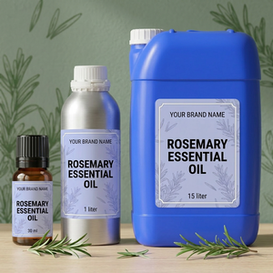 Huile essentielle de romarin de qualité supérieure |   100% Pur |   Qualité cosmétique |   Huile essentielle de romarin naturelle OEM ODM |   Distillé à la vapeur - Product Image 3