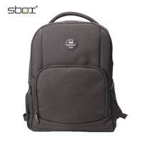 Sac à bandoulière décontracté résistant à l'eau SBOX, style basique, sac d'école, sac à dos multifonction pour ordinateur portable