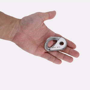 Point d'ancrage fixe d'escalade en acier inoxydable 316 | <span class=keywords><strong>Piton</strong></span> de roche robuste pour l'alpinisme et les équipements de sécurité en plein air - Product Image 6