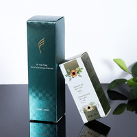 Coffret de Soins de Luxe Personnalisable : Fond de Teint Crème, Crème Contour des Yeux, Vernis à Ongles, Huile – Impression Gaufrage et Pelliculage Mat