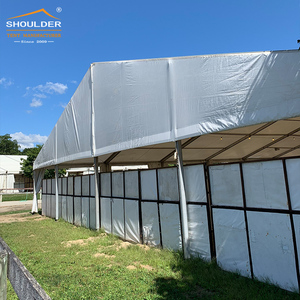 Nouveau chapiteau d'écurie de cheval extérieur tente ferme cheval <span class=keywords><strong>granges</strong></span> bâtiment pour équitation équestre Preb équitation écurie champ couvert - Product Image 5