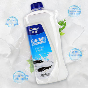 CHIEF 1L Champú <span class=keywords><strong>de</strong></span> Coche Blanco Concentrado Cera <span class=keywords><strong>de</strong></span> <span class=keywords><strong>Carnauba</strong></span> | Limpieza Profunda Anti-Amarillamiento Fórmula Libre <span class=keywords><strong>de</strong></span> Arañazos Caída <span class=keywords><strong>de</strong></span> Pájaro/Árbol - Product Image 4