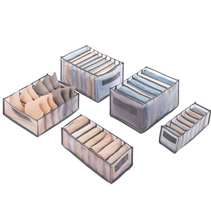 Grid Convenient Storage Grid Hanger Wardrobe Drawer Type Layered Storage Box