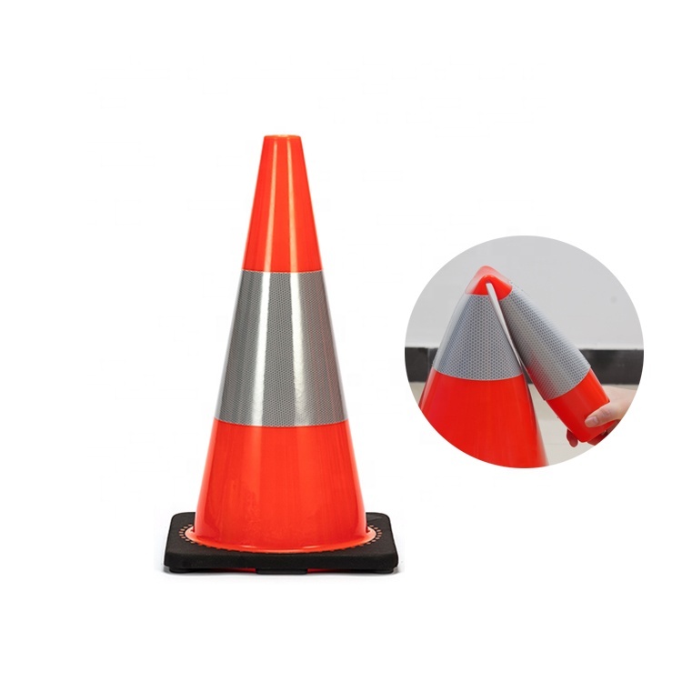 700mm High Reflective PVC Road Cones