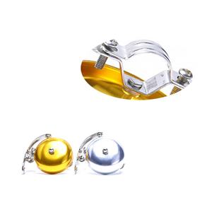 Impermeabile di grandi dimensioni in lega di alluminio bicicletta campana Mountain Bike ciclismo ingranaggio con metallo accessorio in plastica corno - Product Image 4