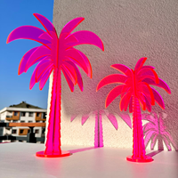 L'acrylique fait des palmiers éclairés artificiels Lowes pour la décoration de la maison