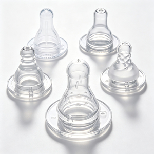 Tétine en silicone <span class=keywords><strong>Lansinoh</strong></span> NaturalWave pour biberon, débit moyen, lot de 2 - Product Image 4