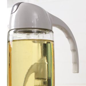 Eco-Friendly 630ml Glass Bottle Oliver Oil and Vinegar Dispenser <b>Kitchen</b> Food <b>Storage</b> & Container - Product Image 5
