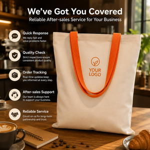 Bolsa de Lona Personalizada con Logotipo ONE PIECE para Cafetería, Bolsa de Compras Premium para Panadería, 45x35x15cm, con Asa Superior para el Hombro, para Cafetería - Product Image 6
