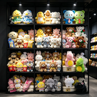 CPC CE Adorables et attrayantes peluches moelleuses de 8 pouces pour les machines à griffes et les salles de jeux d'arcade dans le monde entier