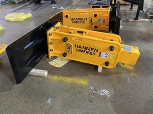 Hanmen HMB680 مطرقة مطرقة ثاقبة انزلاقية التوجيه <span class=keywords><strong>jcb</strong></span> كسارة صخور سعر sb43 - Product Image 3
