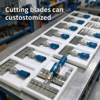 Ultraschall-Lebensmittelschneidemaschine Manueller Schneider für Kuchen, Brot, Gemüse und Mousse-Kuchen
