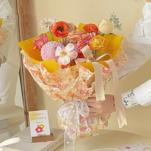Snow pear <b>Paper</b> Romantic Lost Flower Packaging Lining <b>Paper</b> Advanced Fanhua snow pear <b>Paper</b> Gift Packaging - Product Image 1