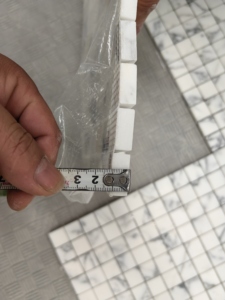 Tmz OEM/ODM Hot Bán đá tự nhiên trắng calacatta arabescato Gạch Mosaic đá cẩm thạch - Product Image 2