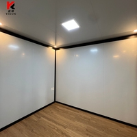 Maisons conteneurs de 20 pieds, maisons conteneurs extensibles de 40 pieds, maisons conteneurs pliantes avec salle de bain et cuisine