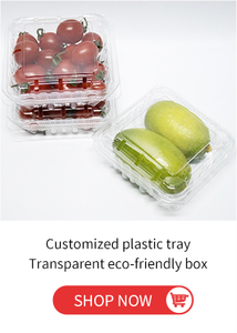 Thức ăn nhanh xách tay món tráng miệng rõ ràng nhà máy tùy chỉnh Takeaway với nắp hộp đựng thức ăn bền Pet trái cây rau xà lách hộp - Product Image 3