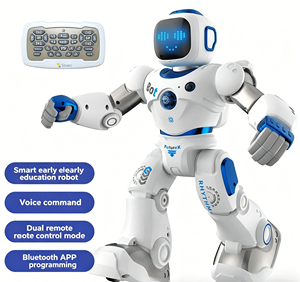 Robot intelligent télécommandé avec programmation de dialogue vocal, jouet électrique de haute technologie pour enfants, cadeau - Product Image 4