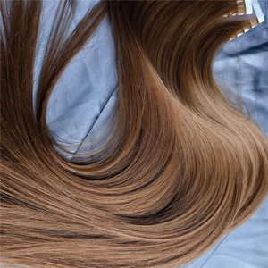 Ruikang Cabello Ruso Remy Virgen Humano Adhesivo en Tiras Marrón - Product Image 3