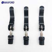 MAXFORD M8 X 40 / 50 / 55 / 60 / 65 / 75 / 85 / 120mm Tige filetée à dégagement rapide pour poteau de selle de vélo, Pièces de vélo