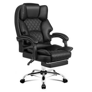 Chaise de bureau pivotante ergonomique de jeu et de direction DDP OEM avec repose-pieds et hauteur réglable, inclinable à 150° - Product Image 3