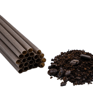 <b>PLA</b> Coffee Ground Biodegradable Drinking Straw Factory Price Eco Friendly Coffee Tea Beverage Straw for Cafe and Restaurant - Product Image 3