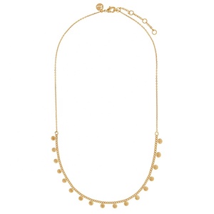 Collar Religioso Chapado en Oro de 18K para Mujer, Diseño de Mano de <span class=keywords><strong>Esqueleto</strong></span> Japonés y Coreano en Acero Inoxidable, Joyería para Aniversario - Product Image 1