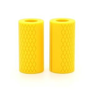 Poignée de barre épaisse confortable en Silicone antidérapante, pour l'entraînement de musculation et les tours d'haltères - Product Image 4