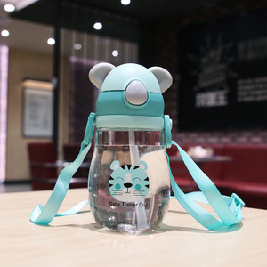 Nuevo <span class=keywords><strong>Koala</strong></span> Anti-caída a prueba de fugas bebé taza paja Bpa libre de plástico bebé botella de alimentación - Product Image 2