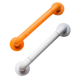 Barras de apoyo Libono de 30-80 cm, antideslizantes, de plástico y acero inoxidable, para la seguridad en el baño de personas mayores y discapacitadas - Product Image 2