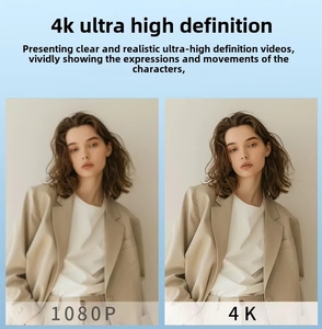 Hỗ trợ DDP 4K 30fps nhỏ PTZ Máy Ảnh USB 3.0 máy ảnh với ai theo dõi cho phát thanh truyền hình và live streaming - Product Image 2