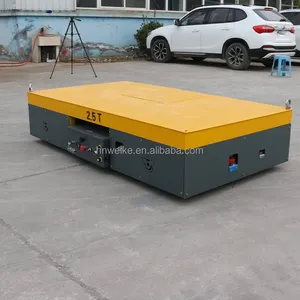 steel coil cargo transportation on rails transfer cart Customization factory Trackless electric flat car