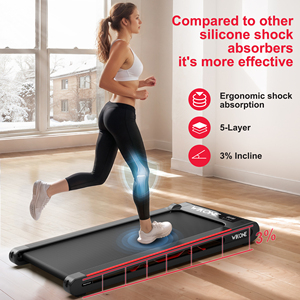 Tapis de marche sous le bureau, tapis de course électrique avec moteur silencieux pour équipement d'exercice à domicile - Product Image 4