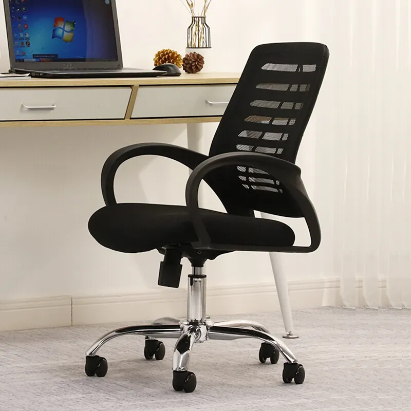 YZ03 Wholesale Black Home Office Computer Desk ergonomic office Chairs swivel mesh chair office products