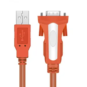 USB последовательный кабель 1,5 м USB к RS232 DB9 9-контактный кабель конвертер для маршрутизаторов