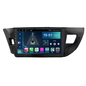 Touchscreen Android 12 Autoradio Gps Navigatie Dvd-Speler Stereo Multimedia Audiosysteem Voor Toyota Corolla Altis 2014-2016