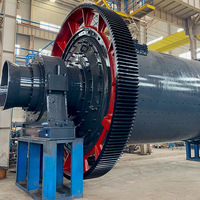 Broyeur à boulets contrôlé par PLC, fabriqué en Chine par Hongke Henan, 2400x3000, moteur AC, boîte de vitesses, capacité 15-65t/h, garantie 1 an |