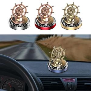 Difusor de Perfume con Forma de Timón de Barco, Ambientador con Energía Solar, Adorno para el Tablero del Automóvil - Product Image 3