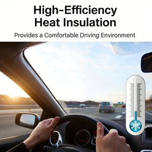 Película para Ventanas de Auto OEM ODM, Rollo Protector de Parabrisas con Protección UV y Antiexplosión de 2 Años para Autos - Product Image 4