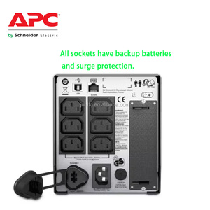 APC <span class=keywords><strong>Smart</strong></span>-<span class=keywords><strong>UPS</strong></span> SMT750I-CH 750VA Torre 230V 6x Salidas IEC C13 SmartSlot AVR LCD <span class=keywords><strong>UPS</strong></span> Interactivo en Línea Tipo Torre con Salida de 20V - Product Image 5