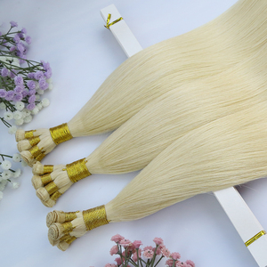 Extensions de cheveux tissées professionnelles en cheveux humains de deuxième génération 100% européens, <span class=keywords><strong>prix</strong></span> d'usine bas - Product Image 4