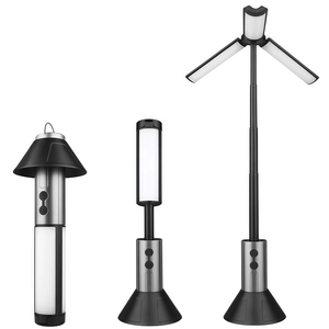 Đa-Chức Năng Cắm Trại Ánh Sáng Di Động Công Suất Cao 30W LED Dài Khoảng Cách Zoomable Cắm Trại Đèn Pin Có Thể Thu Vào Cắm Trại Đèn Lồng - Product Image 1