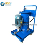 Chariot de filtration d'huile hydraulique et diesel portable HOPU CE ISO, chariot mobile de filtration d'huile pour l'exploitation minière du pétrole et du gaz, centrale électrique