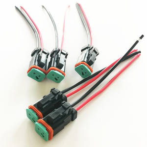 高品质Deutsch 2针连接器线束总成汽车线束制造商 - Product Image 3